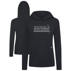 Colorado Rockies Levelwear Women's Relay Breaker Pullover Hoodie - MLB