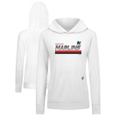 Miami Marlins Levelwear Women's Relay Breaker Pullover Hoodie - MLB