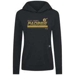 San Diego Padres Levelwear Women's Relay Breaker Pullover Hoodie - MLB