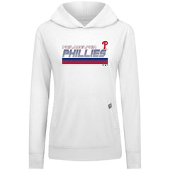 Philadelphia Phillies Levelwear Women's Relay Breaker Pullover Hoodie - MLB