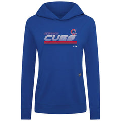 Chicago Cubs Levelwear Women's Relay Breaker Pullover Hoodie - MLB