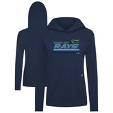 Tampa Bay Rays Levelwear Women's Relay Breaker Pullover Hoodie - MLB