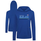 Toronto Blue Jays Levelwear Women's Relay Breaker Pullover Hoodie - MLB