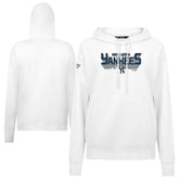 New York Yankees Levelwear Women's Adorn Retro 3D Pullover Hoodie - MLB