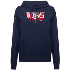 Minnesota Twins Levelwear Women's Adorn Retro 3D Pullover Hoodie - MLB
