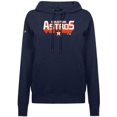 Houston Astros Levelwear Women's Adorn Retro 3D Pullover Hoodie - MLB