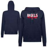 Los Angeles Angels Levelwear Women's Adorn Retro 3D Pullover Hoodie - MLB
