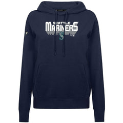 Seattle Mariners Levelwear Women's Adorn Retro 3D Pullover Hoodie - MLB