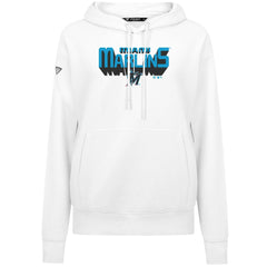 Miami Marlins Levelwear Women's Adorn Retro 3D Pullover Hoodie - MLB