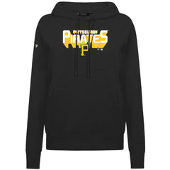 Pittsburgh Pirates Levelwear Women's Adorn Retro 3D Pullover Hoodie - MLB