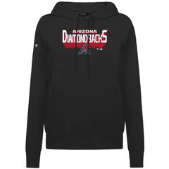 Arizona Diamondbacks Levelwear Women's Adorn Retro 3D Pullover Hoodie - MLB