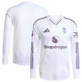 Manchester United 2025/26 Away Long Sleeve Jersey White | Adidas online