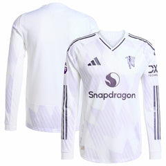 Manchester United 2025/26 Away Long Sleeve Jersey White | Adidas online