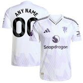 Manchester United 2025/26 Away Custom Jersey White | Adidas Online