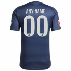 Real Madrid 2025/26 Away Custom Jersey Blue | Adidas online