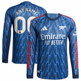 Arsenal 2025/26 Away Long Sleeve Custom Jersey Blue | Adidas online