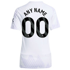 Manchester United Women's 2025/26 Away Replica Custom Jersey White | Adidas online