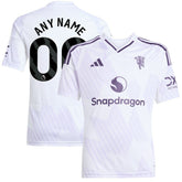 Manchester United Youth 2025/26 Away Replica Custom Jersey White | Adidas Sale