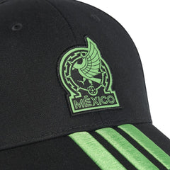 Mexico National Team Unisex FIFA x World Cup 2026 3 Stripes Baseball Adjustable Hat Black | Adidas discount