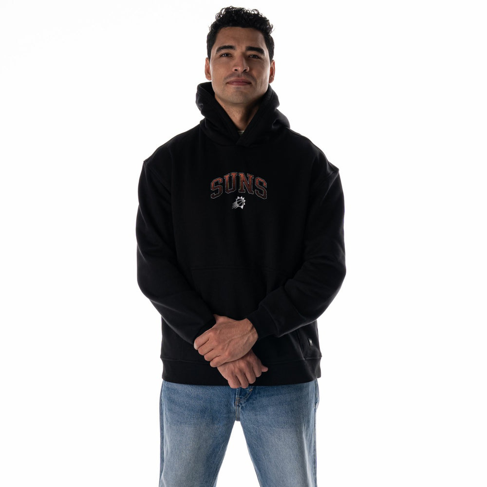 Phoenix Suns The Wild Collective Unisex 2025/26 City Edition Splatter Premium Hoodie Black - NBA