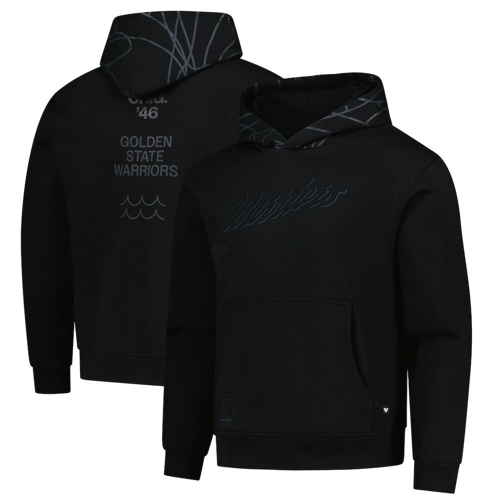 Golden State Warriors The Wild Collective Unisex Blackout Hoodie - NBA