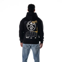 Denver Nuggets The Wild Collective Unisex Splatter Premium Hoodie Black - NBA