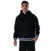 Dallas Mavericks The Wild Collective Unisex Custom Rib Tonal Premium Hoodie Black - NBA