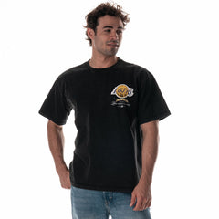 Los Angeles Lakers The Wild Collective Unisex Oversized Streetwear T-Shirt Black - NBA