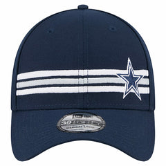 Dallas Cowboys New Era Stripes 39THIRTY Flex Hat Navy | NFL