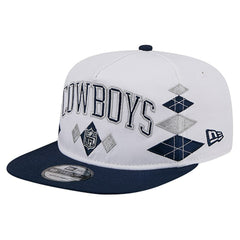 Dallas Cowboys New Era Argyle 19TWENTY Adjustable Hat White | NFL