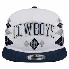 Dallas Cowboys New Era Argyle 19TWENTY Adjustable Hat White | NFL