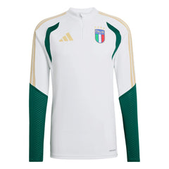 Italy National Team FIFA x World Cup 2026 Tiro Quarter-Zip Training Top White | Adidas