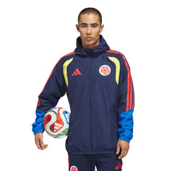Colombia National Team FIFA x World Cup 2026 Tiro All Weather Full-Zip Jacket Navy | Adidas Online
