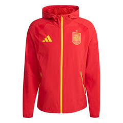 Spain National Team FIFA x World Cup 2026 Full-Zip Travel Windbreaker Jacket Red | Adidas cheap