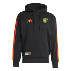 Jamaica National Team Alphaskin Fleece Hoodie Black | Adidas Sale