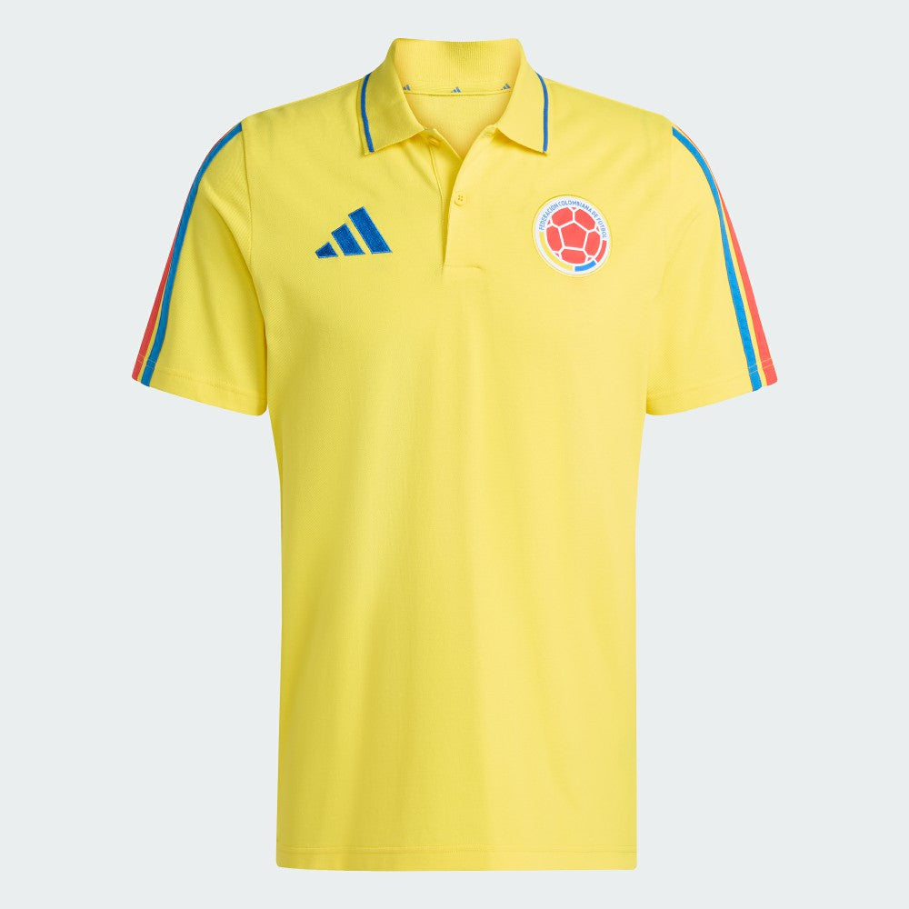 Colombia National Team FIFA x World Cup Alphaskin Polo Yellow | Adidas Online