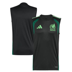Mexico National Team FIFA x World Cup 2026 Sleeveless Training Jersey Black | Adidas Online