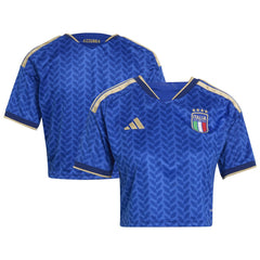 Italy National Team Women's FIFA x World Cup 2026 Home Cropped Replica Jersey Royal | Adidas Online