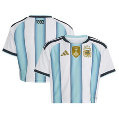 Argentina National Team Women's FIFA x World Cup 2022 Winners Home Cropped Replica Jersey White | Adidas Online