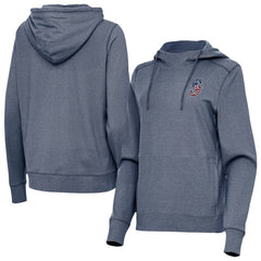 Seattle Mariners Antigua Women's Justice Stars and Stripes Team Logo Pullover Hoodie - MLB