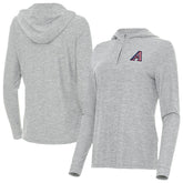 Arizona Diamondbacks Antigua Women's Daybreak Quarter-Zip Hoodie - MLB