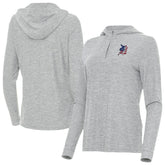 Detroit Tigers Antigua Women's Daybreak Quarter-Zip Hoodie - MLB