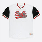 Scottie Pippen Chicago Bulls Player Mesh V-Neck Shirt White - NBA