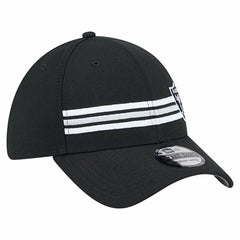Las Vegas Raiders New Era Stripes 39THIRTY Flex Hat Black | NFL