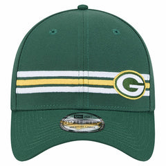Green Bay Packers New Era Stripes 39THIRTY Flex Hat Green | NFL