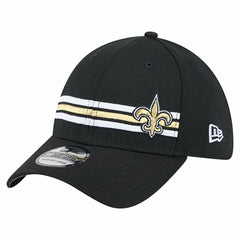 New Orleans Saints New Era Stripes 39THIRTY Flex Hat Black | NFL