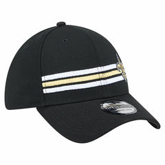 New Orleans Saints New Era Stripes 39THIRTY Flex Hat Black | NFL