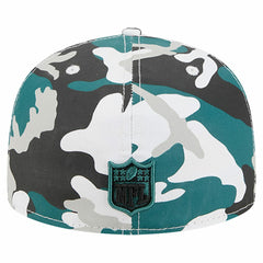 Philadelphia Eagles New Era 59FIFTY Fitted Hat Midnight Green/Black | NFL