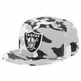 Las Vegas Raiders New Era 59FIFTY Fitted Hat Silver/Black | NFL