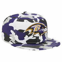 Baltimore Ravens New Era 59FIFTY Fitted Hat Purple/Black | NFL